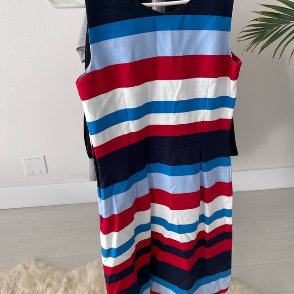 Tommy Hilfiger Red, Blue, and White Striped Dress - Picture 3 of 5